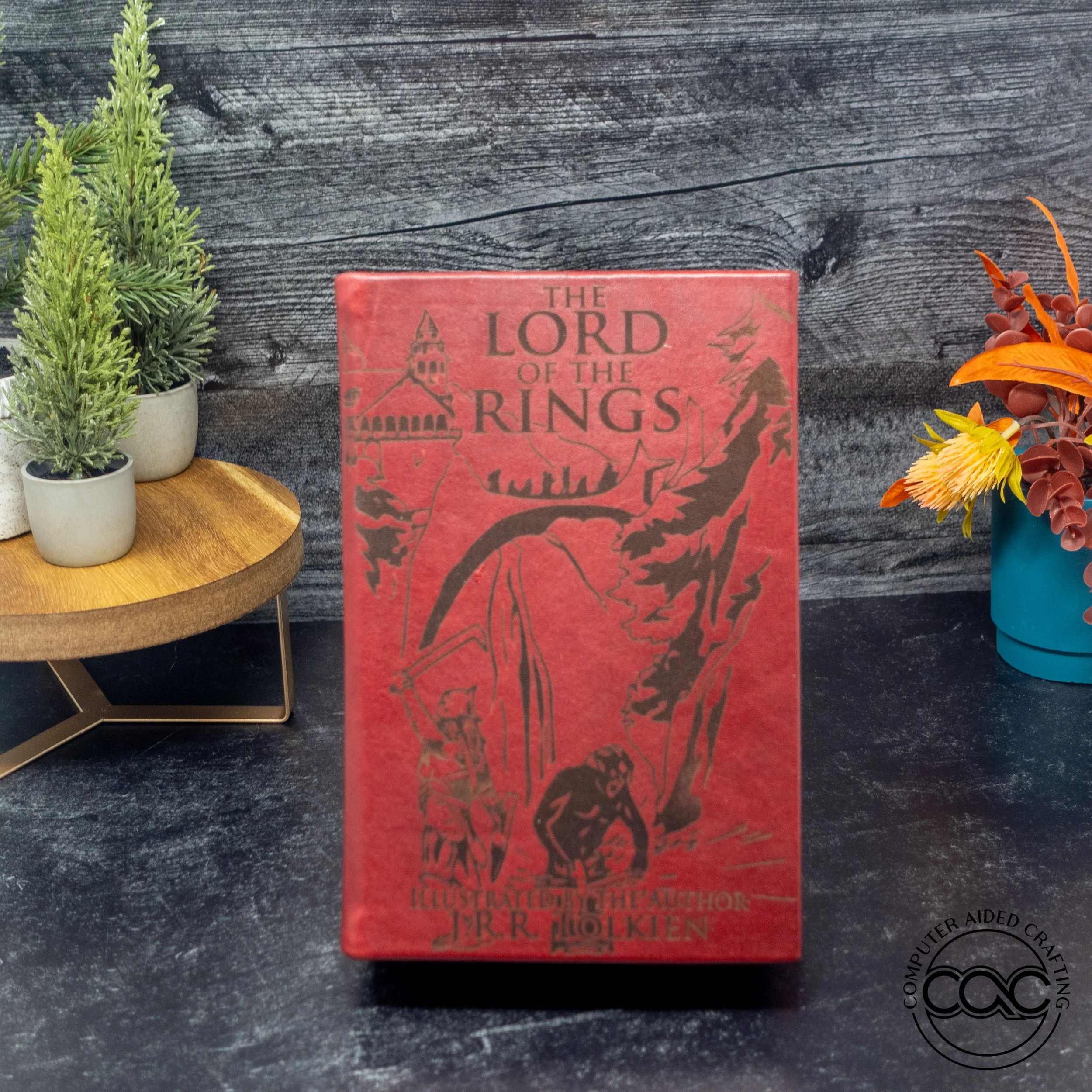 Leather Bound Lord of the Rings Illustrated — Computer Aided Crafting